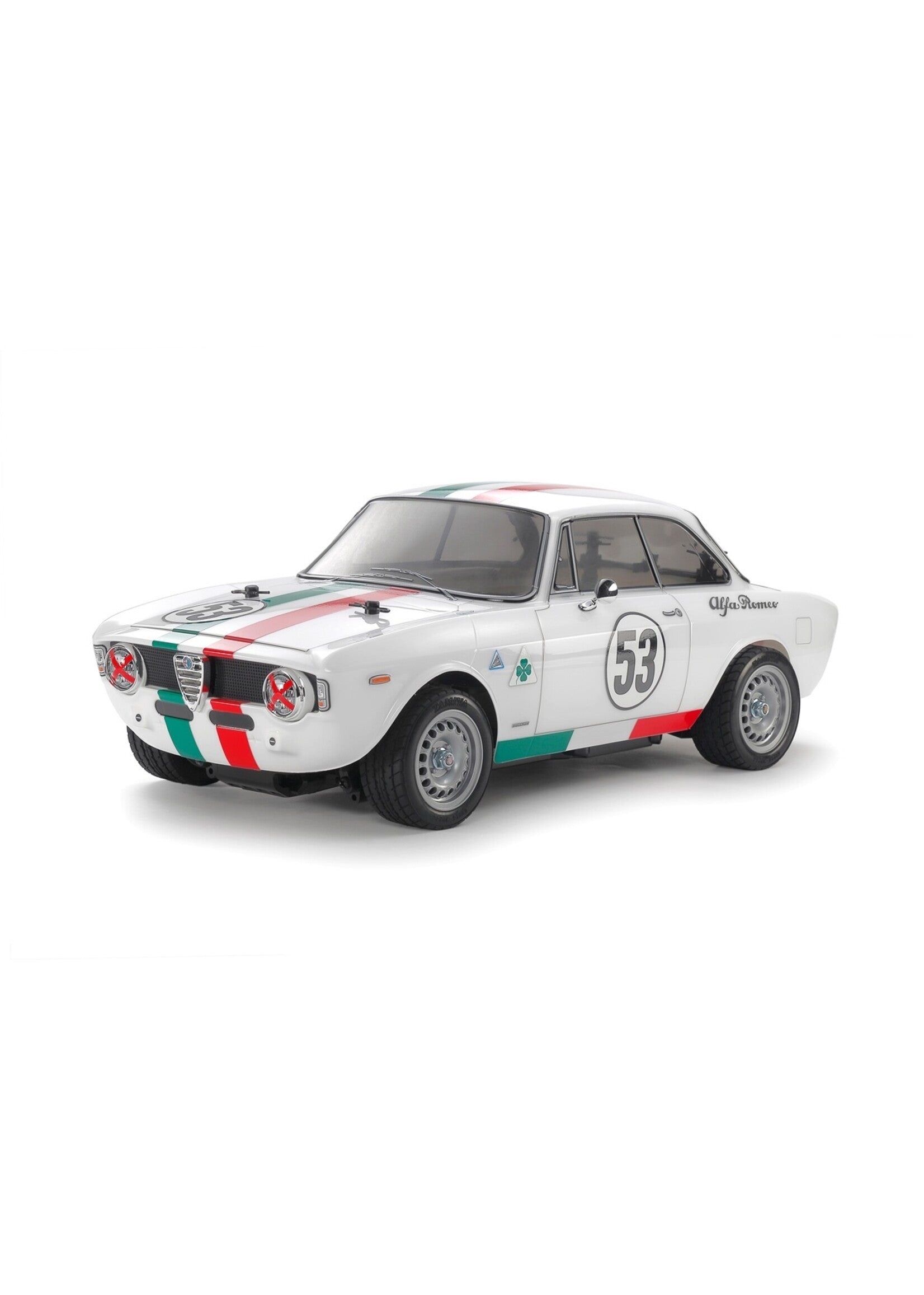 Tamiya 58732A 1:10 RC Alfa Romeo Giulia Sprint GTA Club Racer Car Kit –  Trainz
